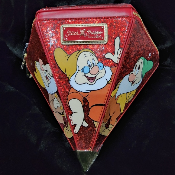 Loungefly Handbags - Stitch Shoppe Snow White Gem Crossbody Bag